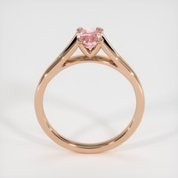 1.17 Ct. Pink Sapphire Ring, 18K Rose Gold 3