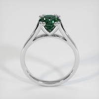 1.74 Ct. Bluish Green Sapphire Ring, 10K White Gold 3
