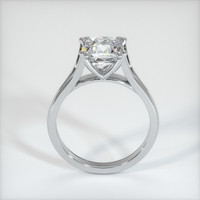 2.75 Ct. White Sapphire Ring, 10K White Gold 3