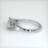 2.75 Ct. White Sapphire Ring, 10K White Gold 4