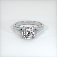 2.75 Ct. Sapphire Ring, 14K White Gold 1
