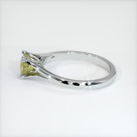 1.02 Ct. Yellow Sapphire Ring, 14K White Gold 4