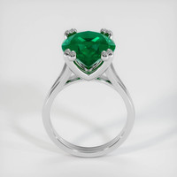 6.17 Ct. Emerald Ring, 18K White Gold 3