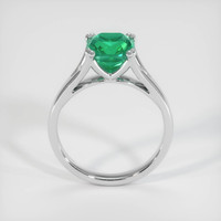 2.09 Ct. Emerald Ring, 18K White Gold 3