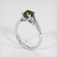 1.40 Ct. Sapphire Ring, 18K White Gold 2