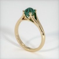1.54 Ct. Green Sapphire Ring, 10K Yellow Gold 2