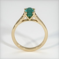 1.54 Ct. Green Sapphire Ring, 10K Yellow Gold 3