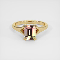 1.51 Ct. Gemstone Ring, 14K Yellow Gold 1