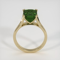 5.05 Ct. Green Sapphire Ring, 14K Yellow Gold 3