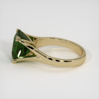 5.05 Ct. Green Sapphire Ring, 14K Yellow Gold 4