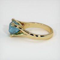 4.28 Ct. Sapphire Ring, 14K Yellow Gold 4