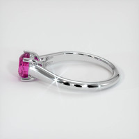 2.02 Ct. Pink Sapphire Ring, Platinum 950 4