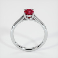 0.91 Ct. Ruby Ring, Platinum 950 3