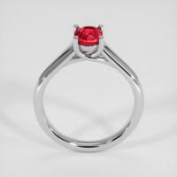 1.05 Ct. Padparadscha Sapphire Ring, Silver 3