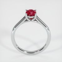 0.91 Ct. Ruby Ring, 14K White Gold 3