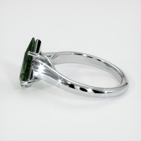 2.18 Ct. Sapphire Ring, 18K White Gold 4