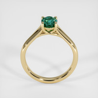 1.48 Ct. Bluish Green Sapphire Ring, 14K Yellow Gold 3