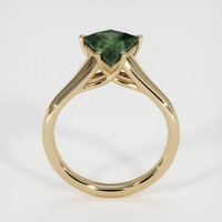 2.18 Ct. Green Sapphire Ring, 14K Yellow Gold 3
