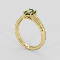 1.57 Ct. Bi Color Sapphire Ring, 18K Yellow Gold 2