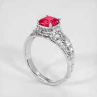 1.21 Ct. Sapphire Ring, Platinum 950 2