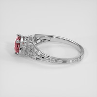 1.04 Ct. Bi Color / Parti Sapphire Ring, Platinum 950 4