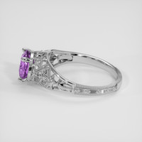 1.69 Ct. Purple Sapphire Ring, Platinum 950 4
