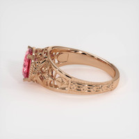 1.61 Ct. Sapphire Ring, 14K Rose Gold 4
