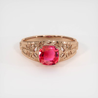1.21 Ct. Sapphire Ring, 18K Rose Gold 1