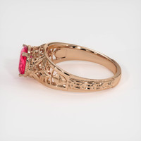 1.21 Ct. Sapphire Ring, 18K Rose Gold 4