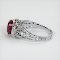 Ruby Ring 3.02 Ct., 14K White Gold Preview