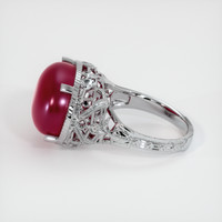17.55 Ct. Ruby Ring, 14K White Gold 4