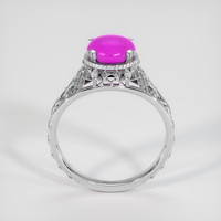 2.12 Ct. Sapphire Ring, 14K White Gold 3