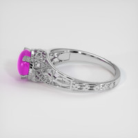 2.12 Ct. Sapphire Ring, 14K White Gold 4