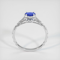0.45 Ct. Sapphire Ring, 14K White Gold 3