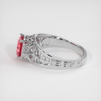 1.61 Ct. Sapphire Ring, 14K White Gold 4