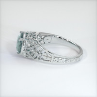 1.24 Ct. Sapphire Ring, 14K White Gold 4