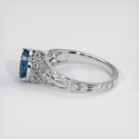 1.60 Ct. Gemstone Ring, 18K White Gold 4