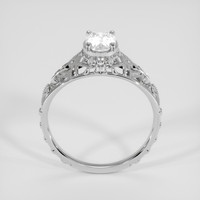 1.10 Ct. White Spinel Ring, 18K White Gold 3