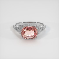 2.33 Ct. Gemstone Ring, 18K White Gold 1