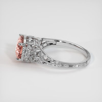 2.33 Ct. Gemstone Ring, 18K White Gold 4