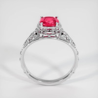 1.21 Ct. Sapphire Ring, 18K White Gold 3