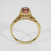 1.13 Ct. Bi Color Sapphire Ring, 10K Yellow Gold 3