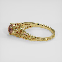 1.13 Ct. Bi Color Sapphire Ring, 10K Yellow Gold 4