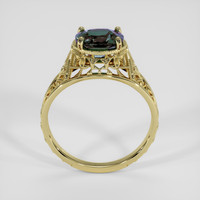 1.74 Ct. Multi Color Sapphire Ring, 10K Yellow Gold 3