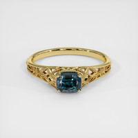 0.55 Ct. Gemstone Ring, 14K Yellow Gold 1
