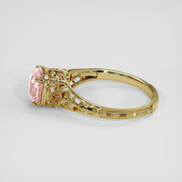 2.38 Ct. Padparadscha Sapphire Ring, 14K Yellow Gold 4