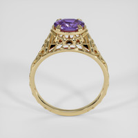 1.27 Ct. Purple Sapphire Ring, 14K Yellow Gold 3