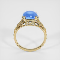 3.05 Ct. Blue Sapphire Ring, 14K Yellow Gold 3