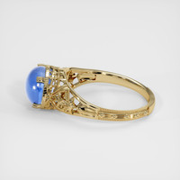 3.05 Ct. Blue Sapphire Ring, 14K Yellow Gold 4
