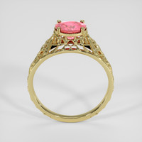 1.44 Ct. Padparadscha Sapphire Ring, 14K Yellow Gold 3